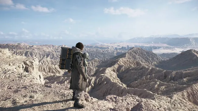 分不清虚拟和现实了 南加州沙漠照因酷似《死亡搁浅2》开场引热议
