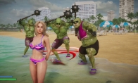 Killing game "Strong Bikini" is released on August 19th. Girls fight orcs