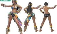 "Iron Fist 8" Iron Leopard PV & new character: Tropical Big Thunder Beauty Mia Li