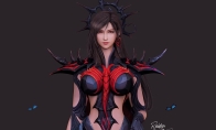 《最终幻想7》蒂法新3D美图:穿上新服装 身材更出色
