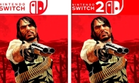《荒野大镖客：救赎》Switch1和Switch2画面对比