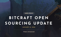 社交沙盒MMO《BitCraft》开源启动 第一阶段1月21日发布