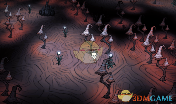 《饥荒：联机版》洞穴地形完全解析——红蘑菇森林篇