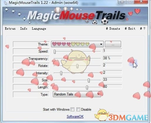 《MagicMouseTrails》鼠标魔法特效工具