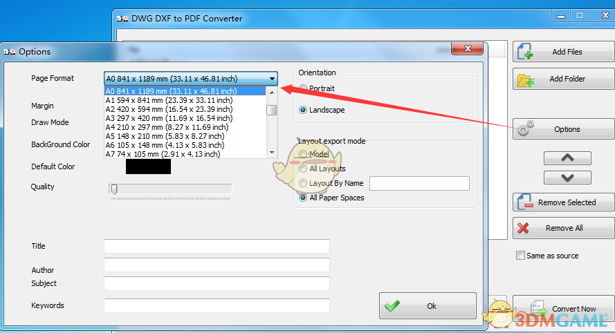 《DWG to PDF Converter》中文版