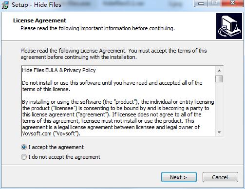 VovSoft Hide Files