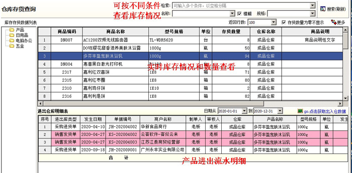 云客仓库管理系统
