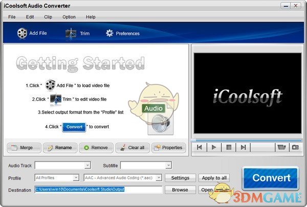 iCoolsoft Audio Converter官方版