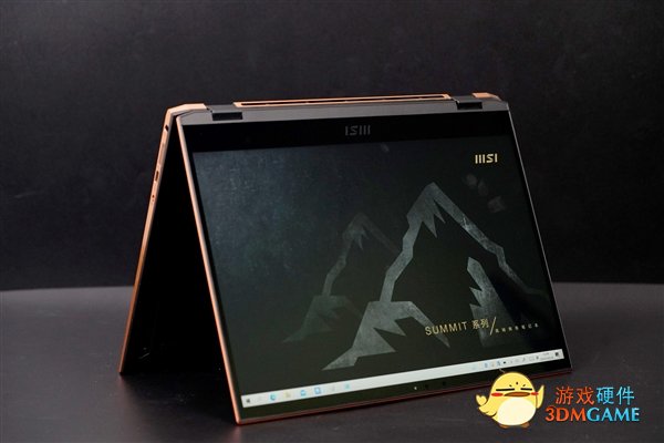 微星Summit E13 Flip Evo笔记本图赏：360度翻转屏