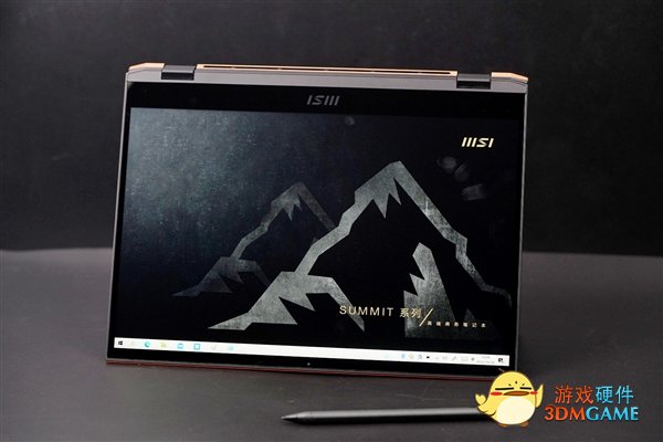 微星Summit E13 Flip Evo笔记本图赏：360度翻转屏