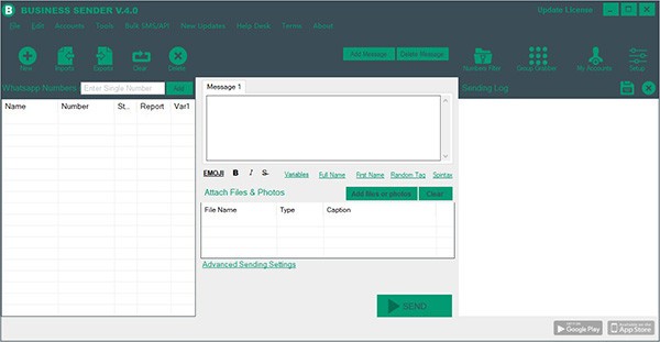 BUSINESS SENDER PRO