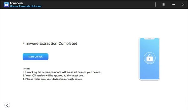FoneGeek iPhone Passcode Unlocker