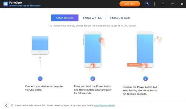 FoneGeek iPhone Passcode Unlocker