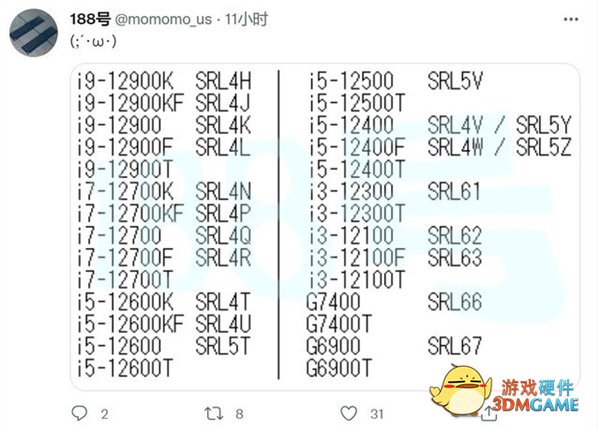 Intel 12代酷睿处理器全曝光：从2核赛扬到16核i9