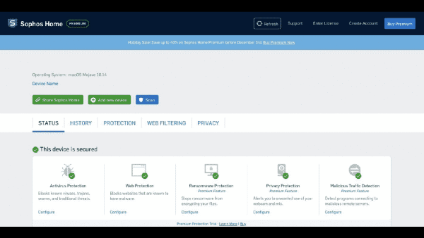 Sophos Home Mac版10.1.4