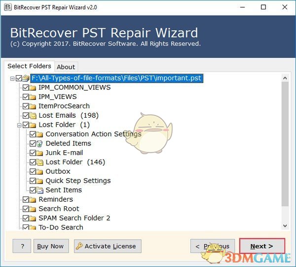BitRecover PST Repair Wizard(PST修复工具)