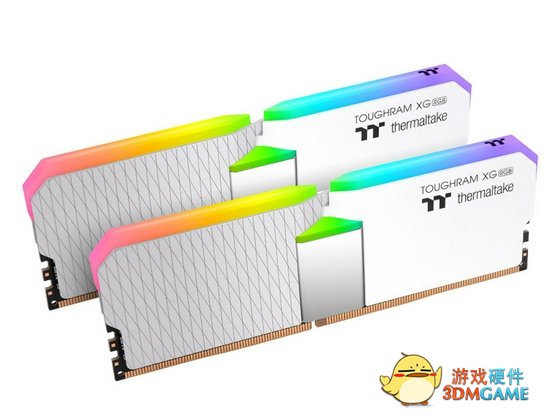Tt推出TOUGHRAM XG RGB白色DDR4内存：最高4600 MHz