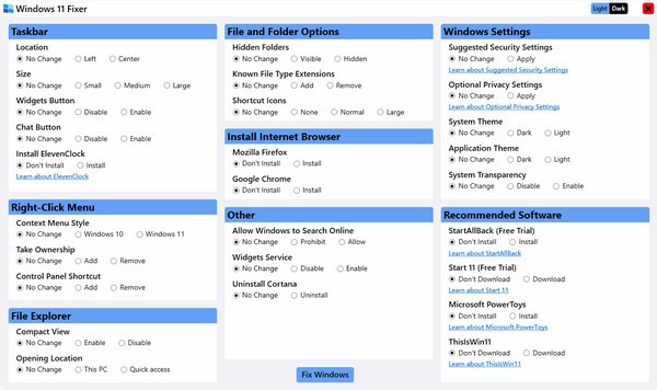 Windows 11 Fixerv1.1.1