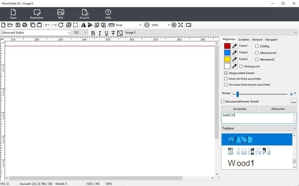 Word Artist(文字效果创建软件)v4.0 	