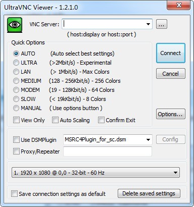 UltraVNC(Ultr@VNC)远程控制64位v1.3.6.0