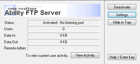 Ability FTP Serverv2.05
