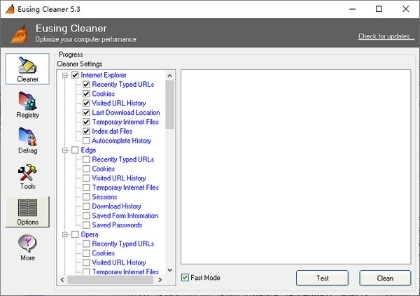 Eusing Cleaner(注册表清理器)v5.3
