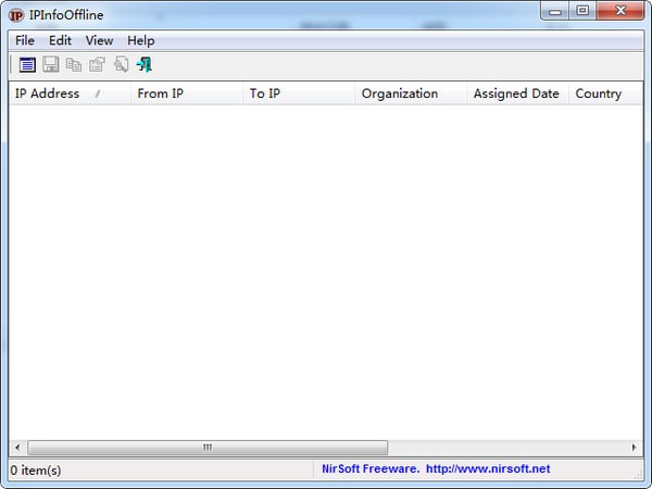 IPInfoOffline(ip地址查询)v1.60