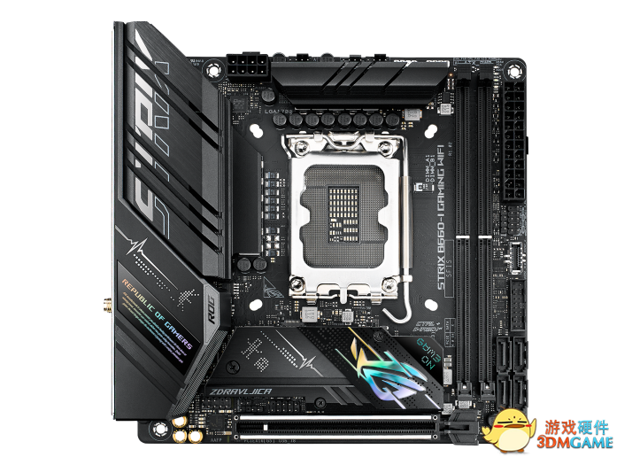 ROG 发布 STRIX B660I 主板：支持 12 代酷睿 / DDR5-6200 内存