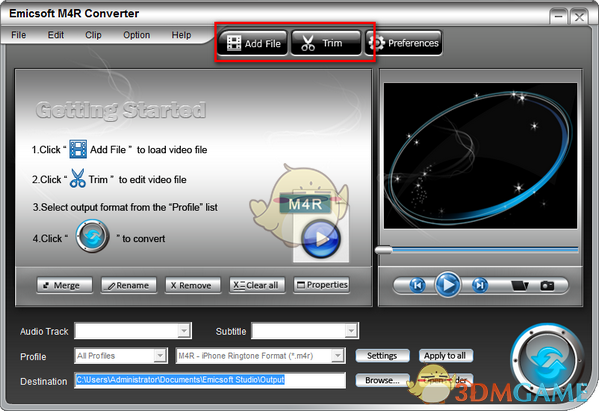 Emicsoft M4R Converter(M4R转换器)v4.1.16