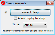 Sleep Preventer(电脑防休眠软件)v1.3.0