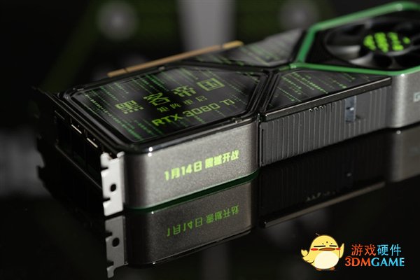 NVIDIA晒《黑客帝国4》定制版3080 Ti：中国限量仅此一块