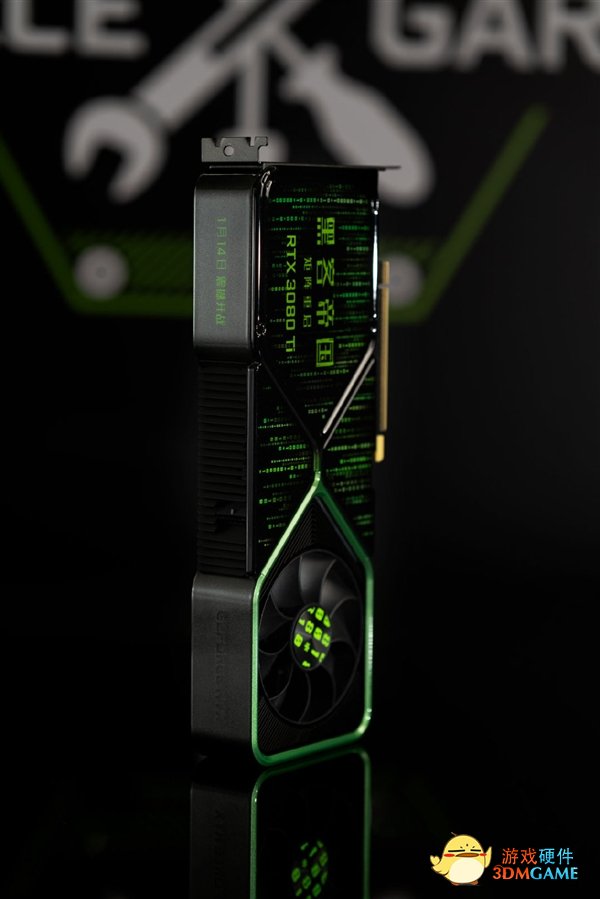 NVIDIA晒《黑客帝国4》定制版3080 Ti：中国限量仅此一块