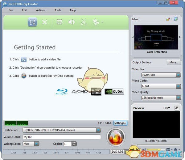 ImTOO Blu-ray Creator(视频刻录工具)v2.0.4