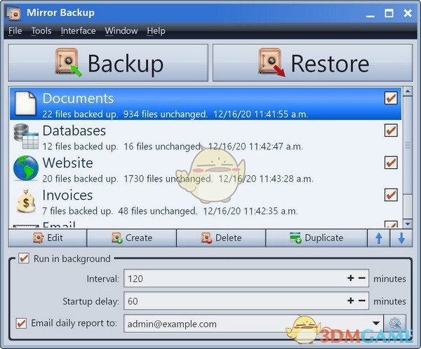 Mirror Backup(备份工具)v1.1