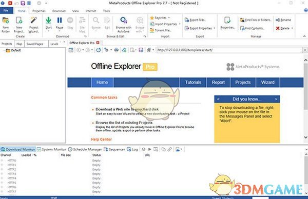 Offline Explorer Pro(网页离线浏览工具)v7.7.4642