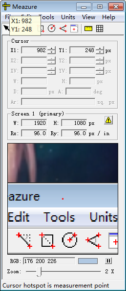 Meazure(桌面测量工具)v2.0.1.5