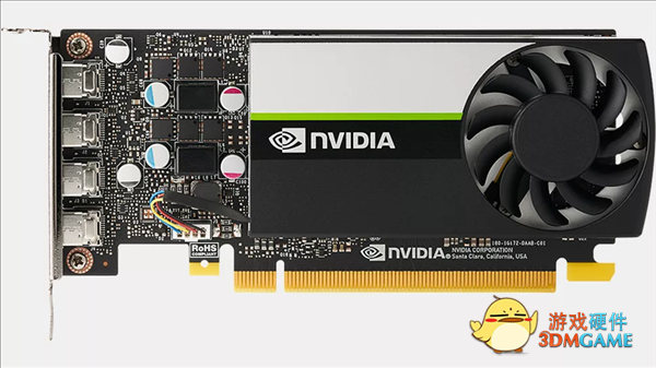 NVIDIA Quadro T1000开卖：支持4个4K显示输出 游戏性能等同GTX 1650