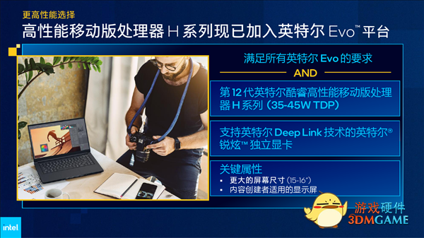 Intel 12代酷睿H深入解读：游戏本变天！Evo也不一样了