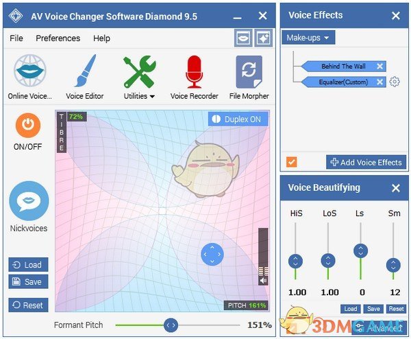 AV Voice Changer Software Diamond 9.5.33下载_ AV Voice Changer