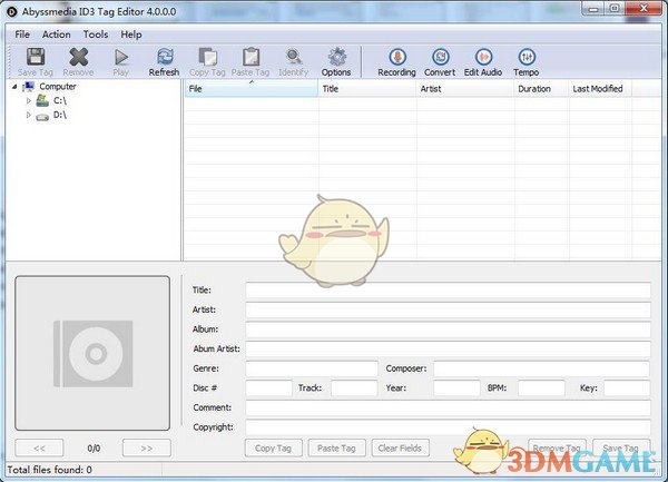 Abyssmedia ID3 Tag Editor 4.0.0
