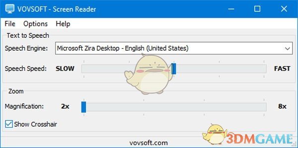 VovSoft Screen Reader 1.2
