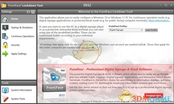  FrontFace Lockdown Tool(电脑锁定工具)v5.0