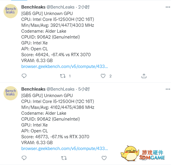 Intel Arc独立显卡新版首曝：追上四年前的RX 580