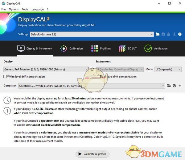 DisplayCAL(显示器校色软件)v3.8.9.3