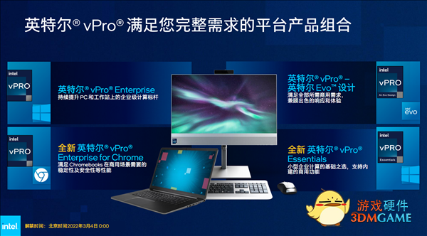 Intel 12代酷睿vPro商用版发布：一性能领先46％！
