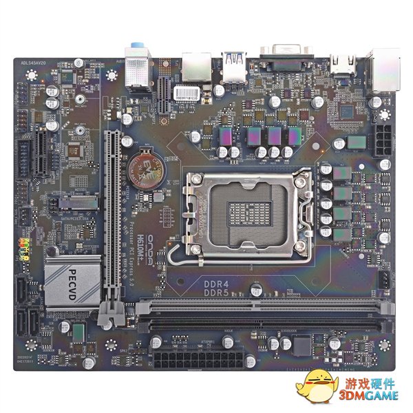 全球首款DDR4＋DDR5双内存主板诞生！可惜是H610