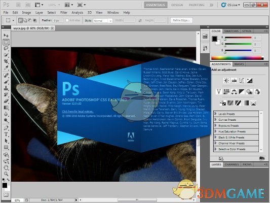 Photoshop CS5官方下载_Photoshop CS5最新版v12.0免费下载_3DM软件