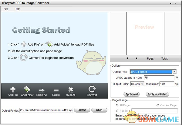 4Easysoft PDF to Image Convertv1.0