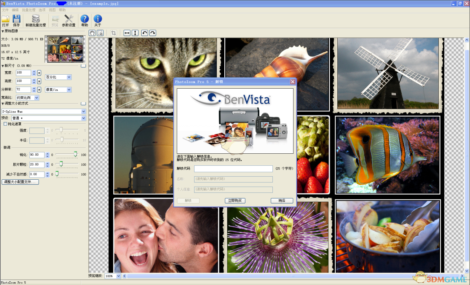 PhotoZoom绿色版v7.1.0