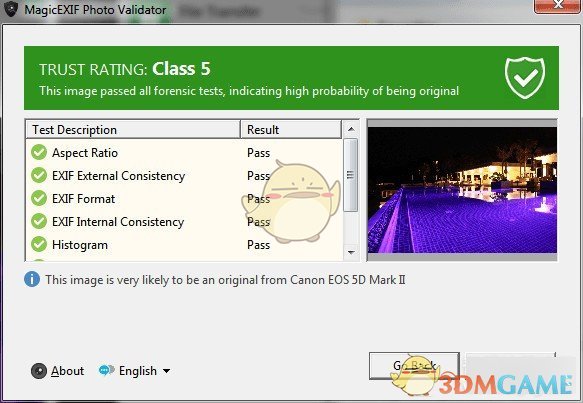 MagicEXIF Photo Validatorv1.0